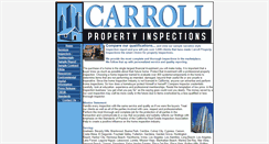 Desktop Screenshot of carrollpropertyinspections.com